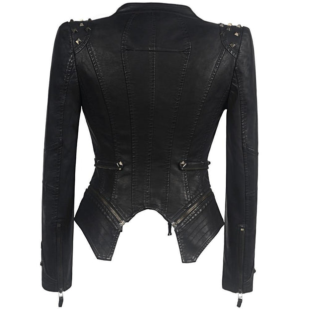 Gothic Leather Jacket