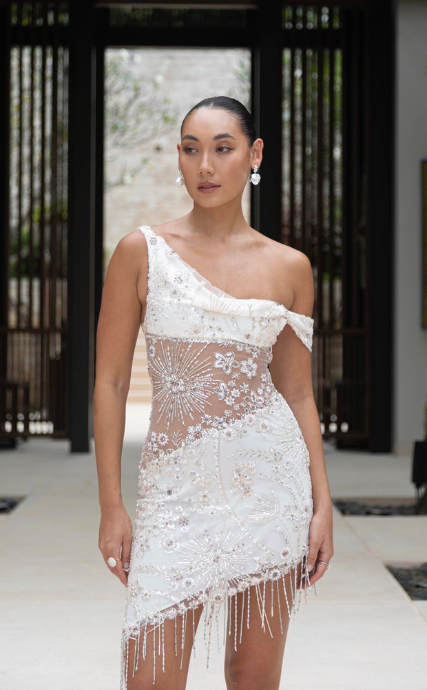 Amira Mini Dress White