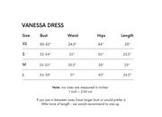 Vanessa Dress - Navy