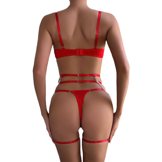 Lip Sexy Lingerie 4-piece Set