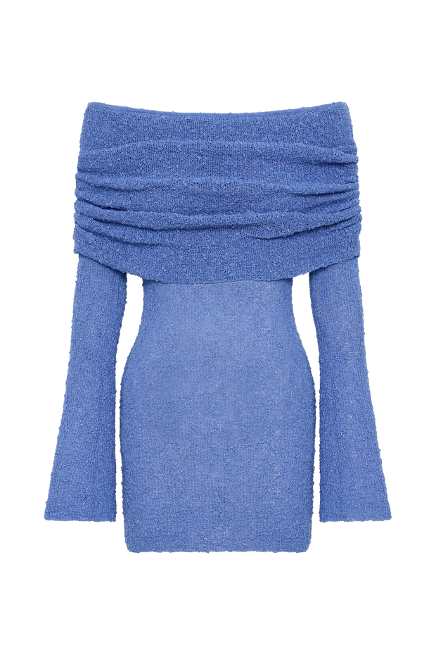 CLEO MINI DRESS - BLUE