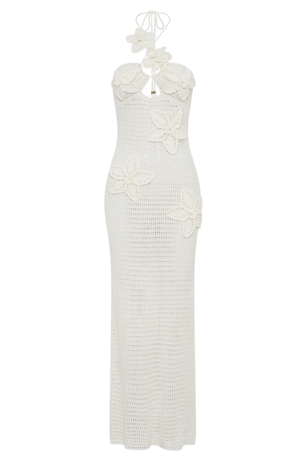 MELODY MAXI DRESS - WHITE