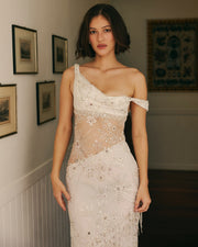Amira Maxi Dress White