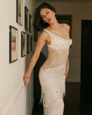 Amira Maxi Dress White