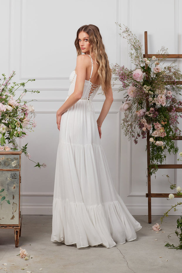The Gwen Dress in White