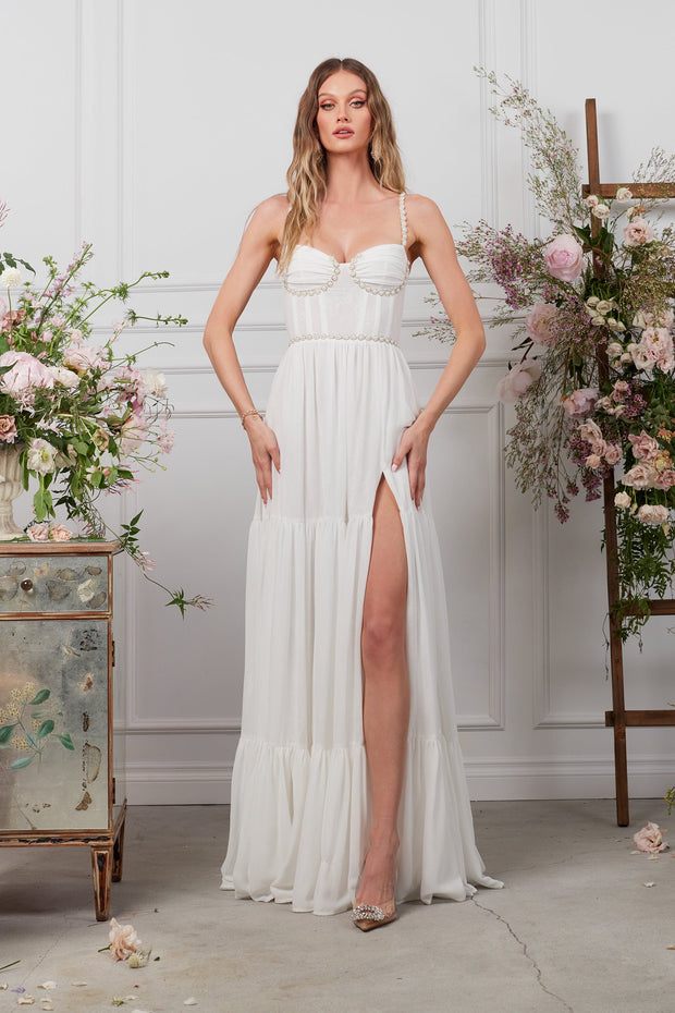 The Gwen Dress in White