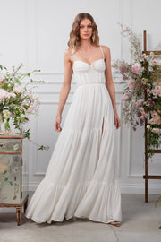The Gwen Dress in White