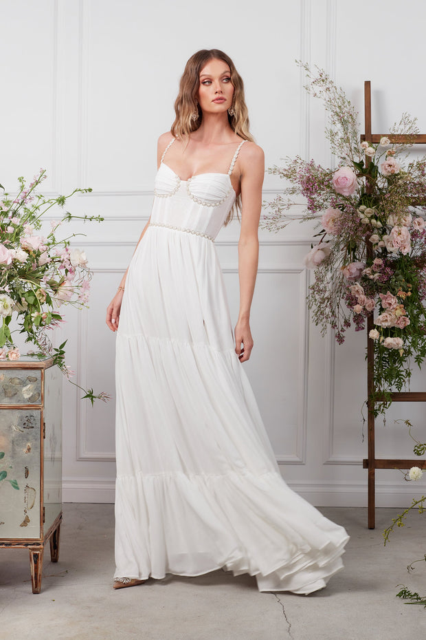 The Gwen Dress in White