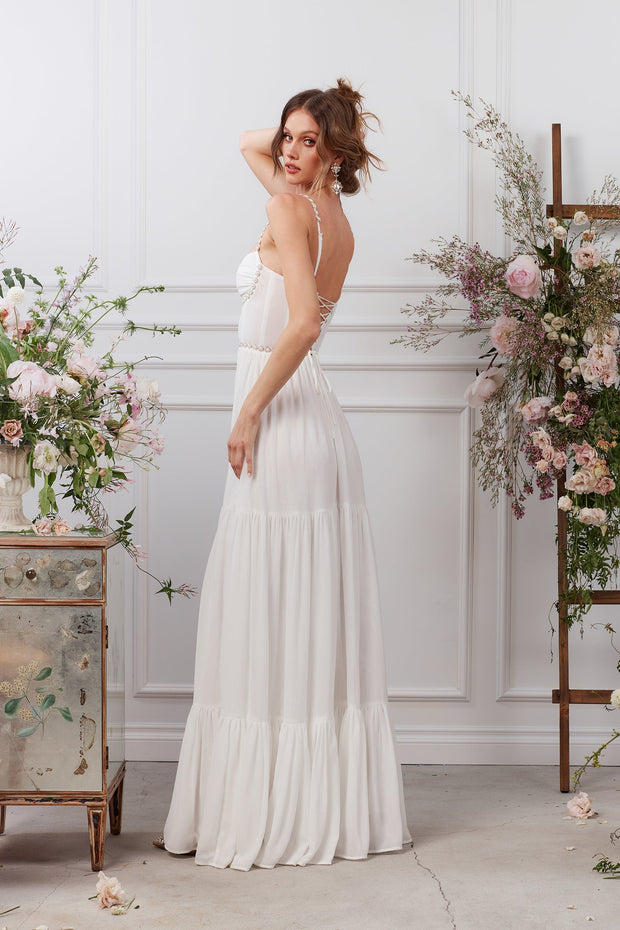 The Gwen Dress in White