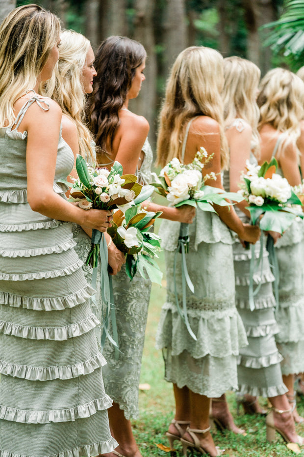 The Lily Dress in Sage