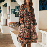 Impala Lily Boho Midi Dress