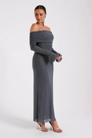 AURELIA MAXI DRESS - GRAY