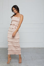 The Lily Dress in Rose Dust