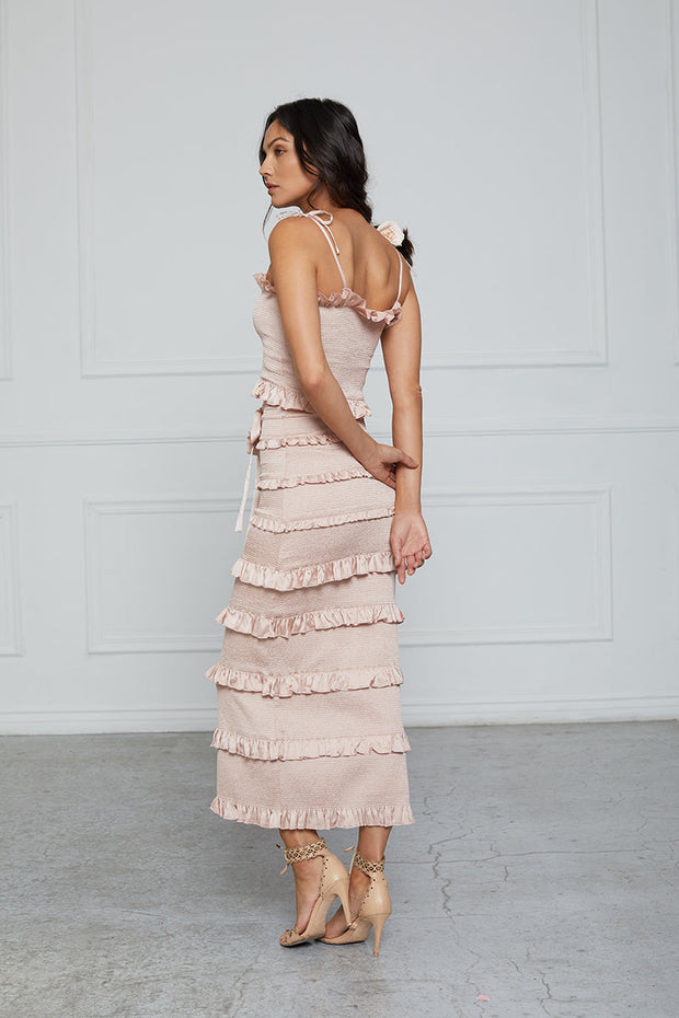 The Lily Dress in Rose Dust