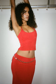 Ruby Tank & Midi Skirt Set