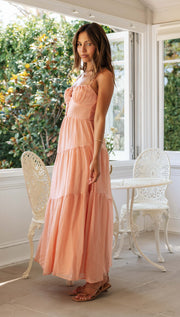 Julia Maxi Dress (Apricot)