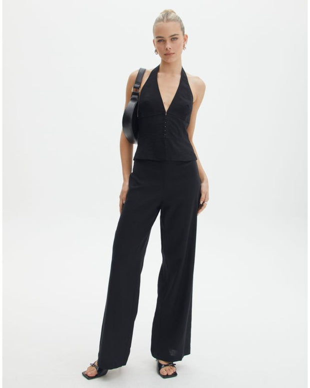 2024ss sexy neckline deep V professional suit