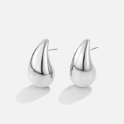 Amara Teardrop Silver Earrings