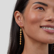 Amari 18K Gold Disc Earrings