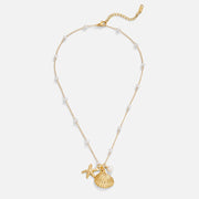 Aria Shell Charm Necklace