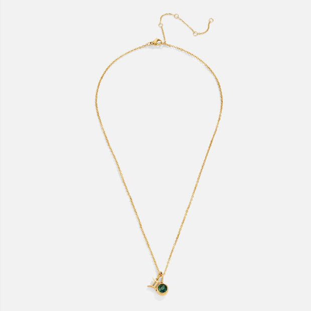 Astria Zodiac Birthstone Necklace