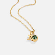 Astria Zodiac Birthstone Necklace