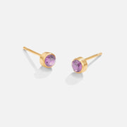 Birthstone Stud Earrings