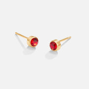 Birthstone Stud Earrings