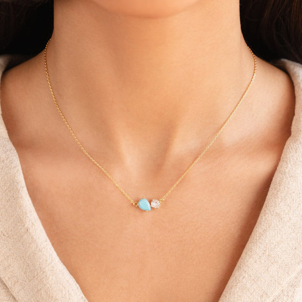 Crystal Birthstone Necklace