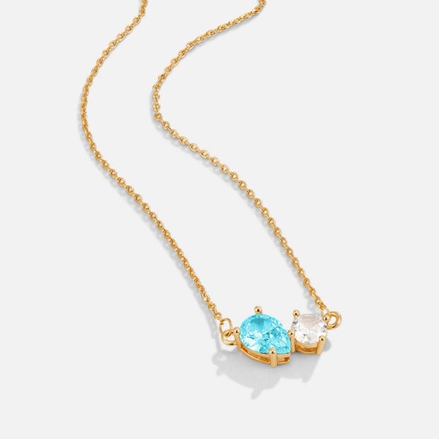 Crystal Birthstone Necklace