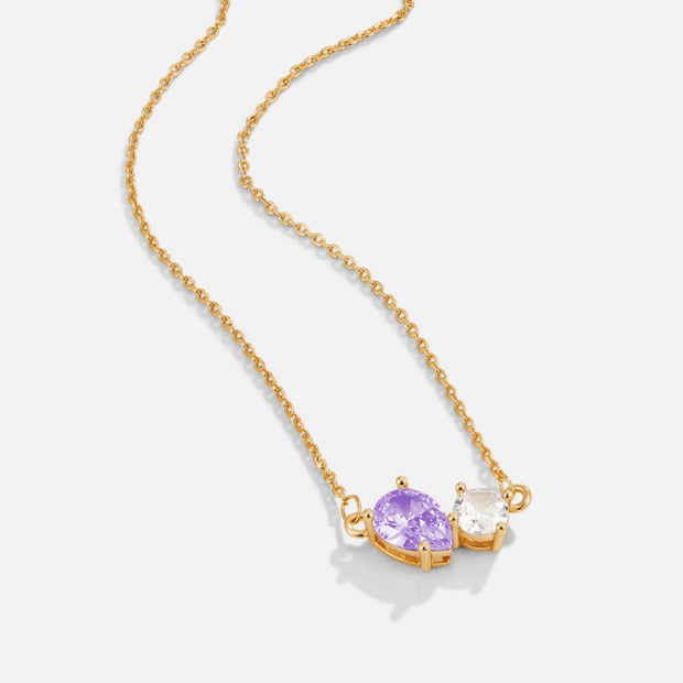 Crystal Birthstone Necklace