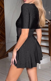 Sexy See-through Hollow Leisure Dress