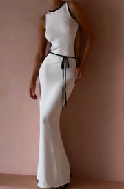 Backless Hollow-out Dress