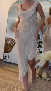 Sexy See-through Irregular Party Dress