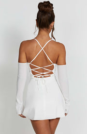 Fiona Mini Dress - Ivory