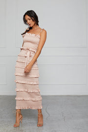 The Lily Dress in Rose Dust