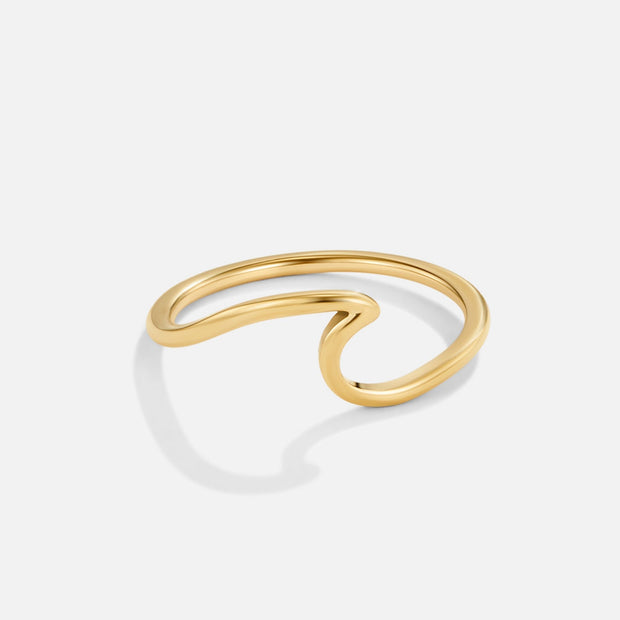 Imari Gold Wave Ring