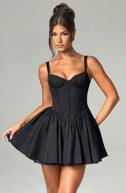 Josie Mini Dress - Black