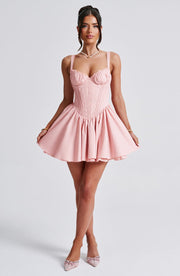 Josie Mini Dress - Blush