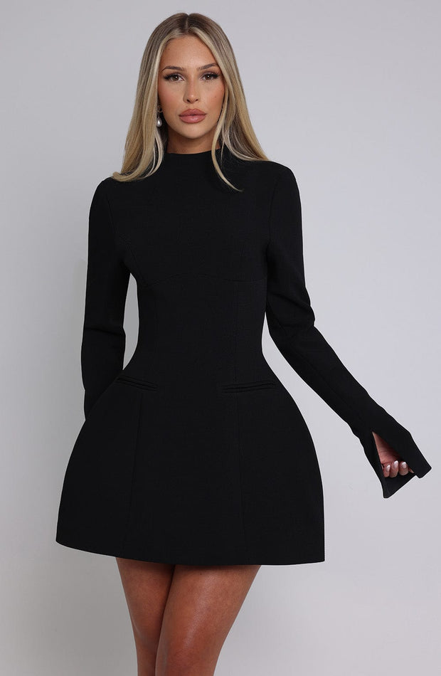 Kelly Mini Dress - Black