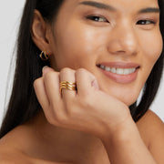 Kiya Layered Gold Ring