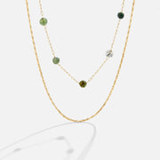 Layered Alana Gold & Stone Necklace