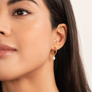 Layla Pearl Twist Earrings