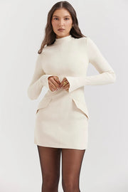 JADE MINI DRESS - CREAM