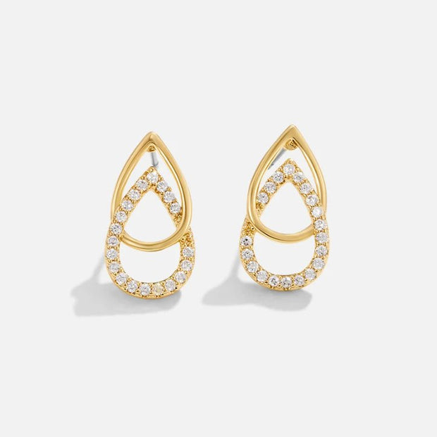 Mara Teardrop Link Earrings