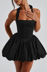 Maricia Mini Dress - Black