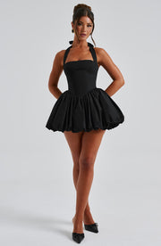 Maricia Mini Dress - Black