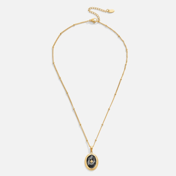 Midnight Star Onyx Necklace