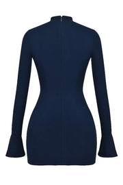 JADE MINI DRESS - NAVY