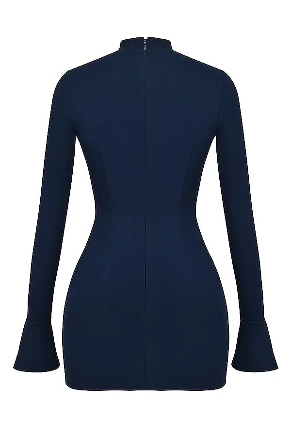 JADE MINI DRESS - NAVY